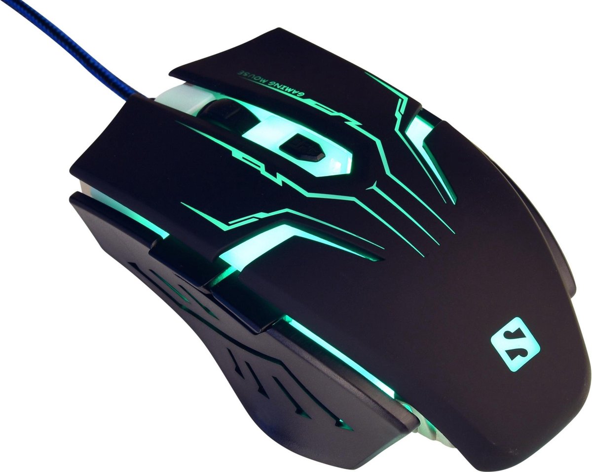 Sandberg Eliminator Mouse muis Rechtshandig USB Type-A 2400 DPI