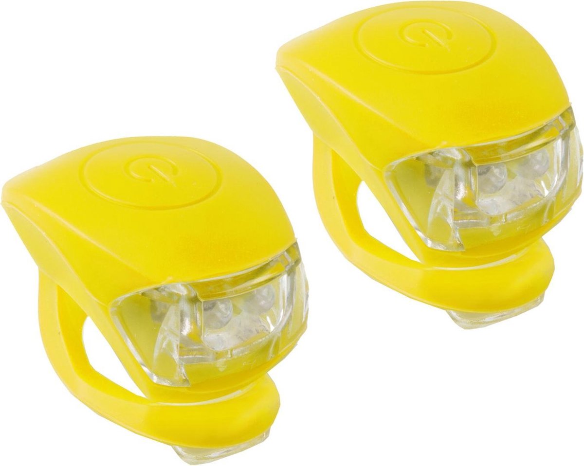M-wave Verlichtingsset Led Geel 2 Stuks