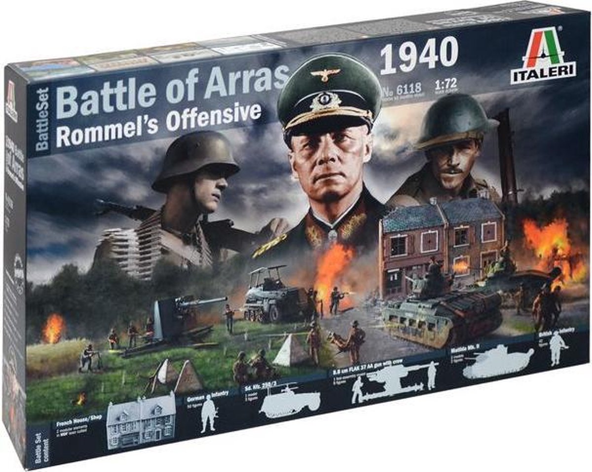 Italeri - 1940 Battle Of Arras 1:72 (Ita6118s)