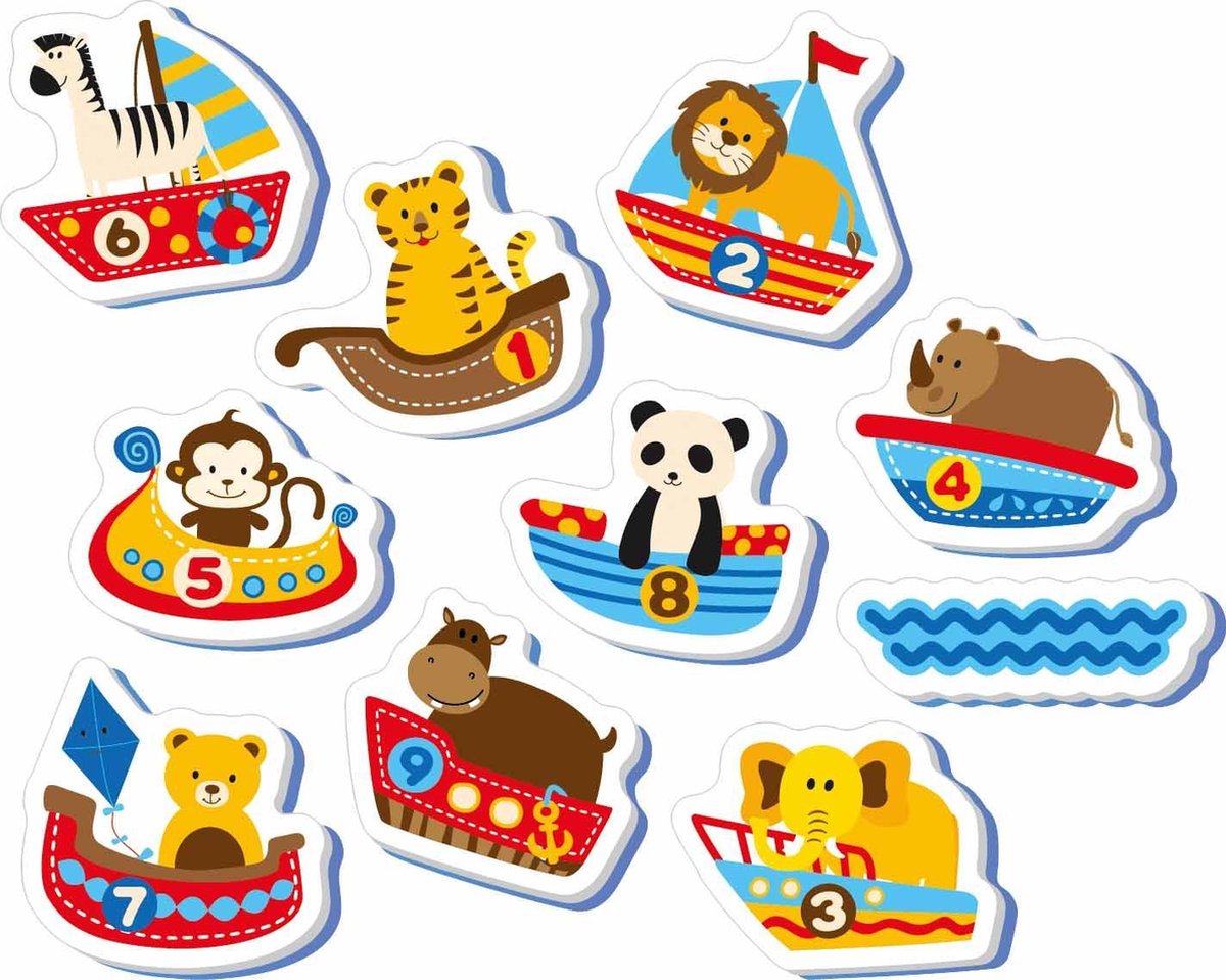Nuby - Bath animal foam set (NV08006)