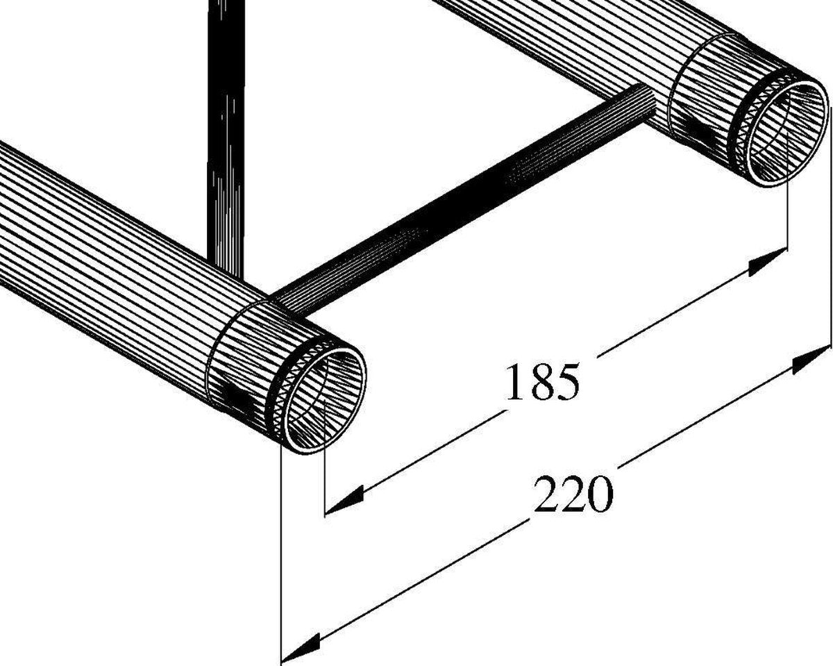 ALUTRUSS DECOLOCK DQ2-500 2-way Cross Beam