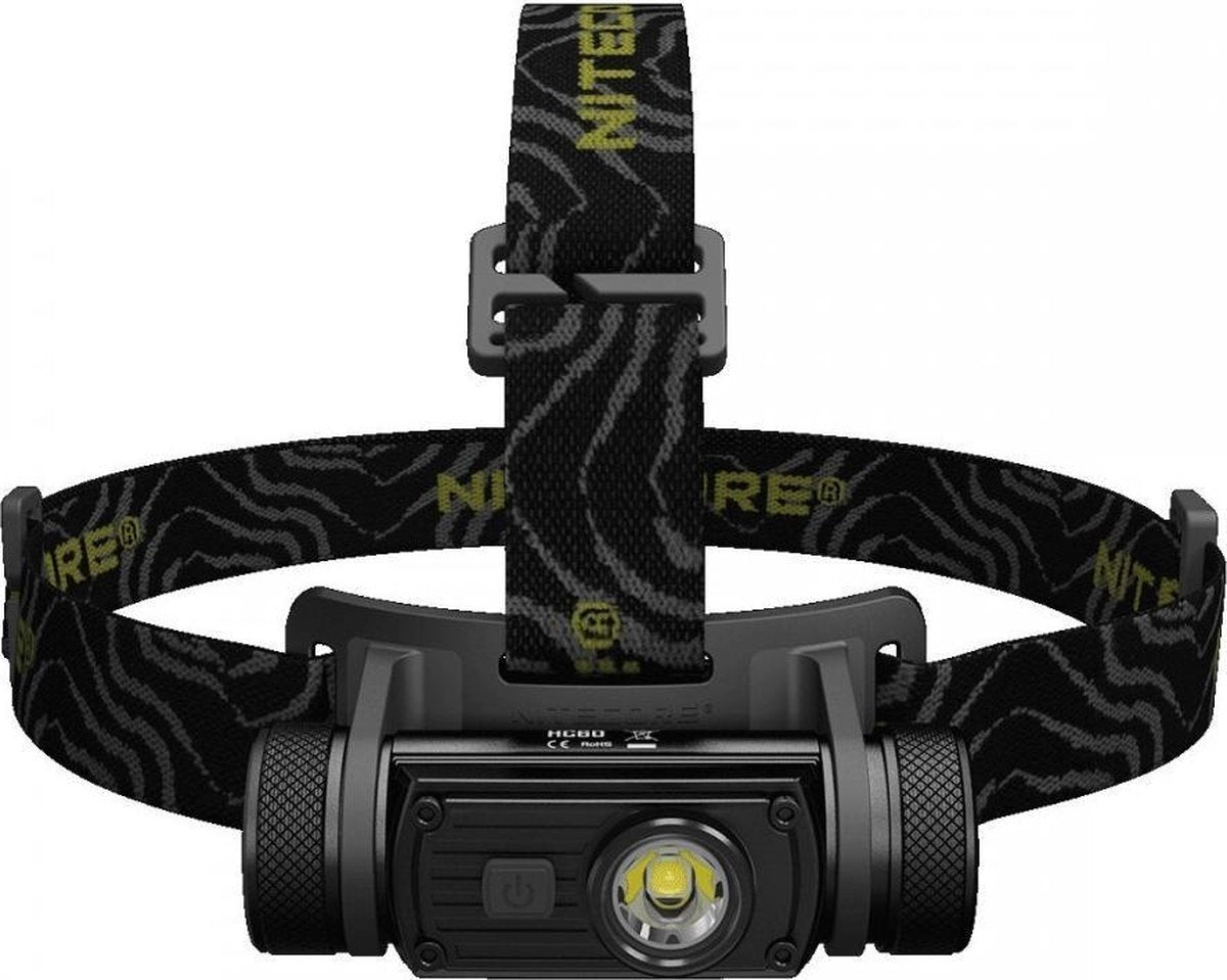Nitecore HC60 LED Hoofdlamp - oplaadbaar - 1000Lm - IPX7