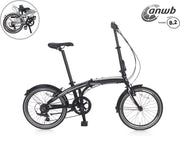 Popal Subway F209 Vouwfiets - 20 inch - Zwart