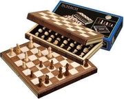 Philos reis schaakset hout