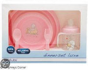 bébé-jou Humphreys Dinerset Luxe - Roze
