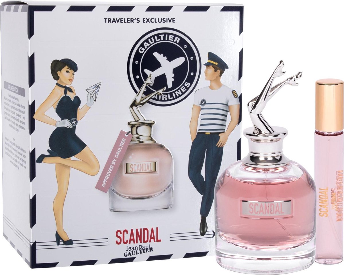 Jean Paul Gaultier - Scandal SET EDP 80 ml + miniature EDP 20 ml