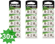Camelion AG6 / 371 / 370 / SR 920 SW / G6 1.5V knoopcel batterij - 30 Stuks (3 Blisters a 10St)