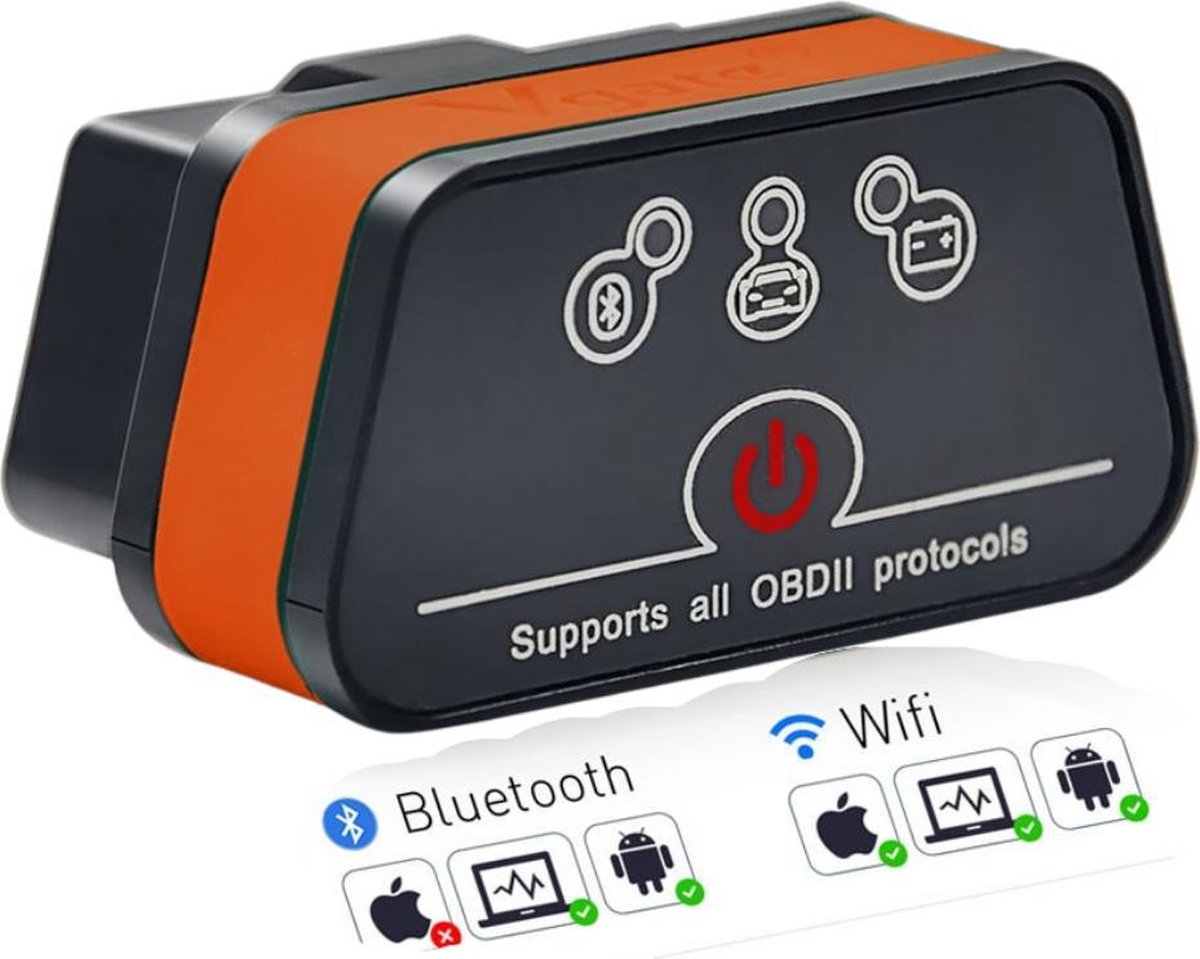 OBD Scanner - OBD2 - Auto Uitlezen - Storing verwijderen - Uitleesapparaat - Diagnose Apparatuur Auto