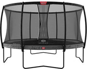 Trampoline BERG Champion Grey 380 + Safety Net Deluxe