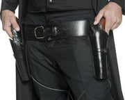 Western riem zwart met holsters