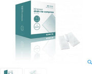 Klinion drainkompres splitkompres NW steriel 4-laags 10x10cm (50x2stuks) (175051)