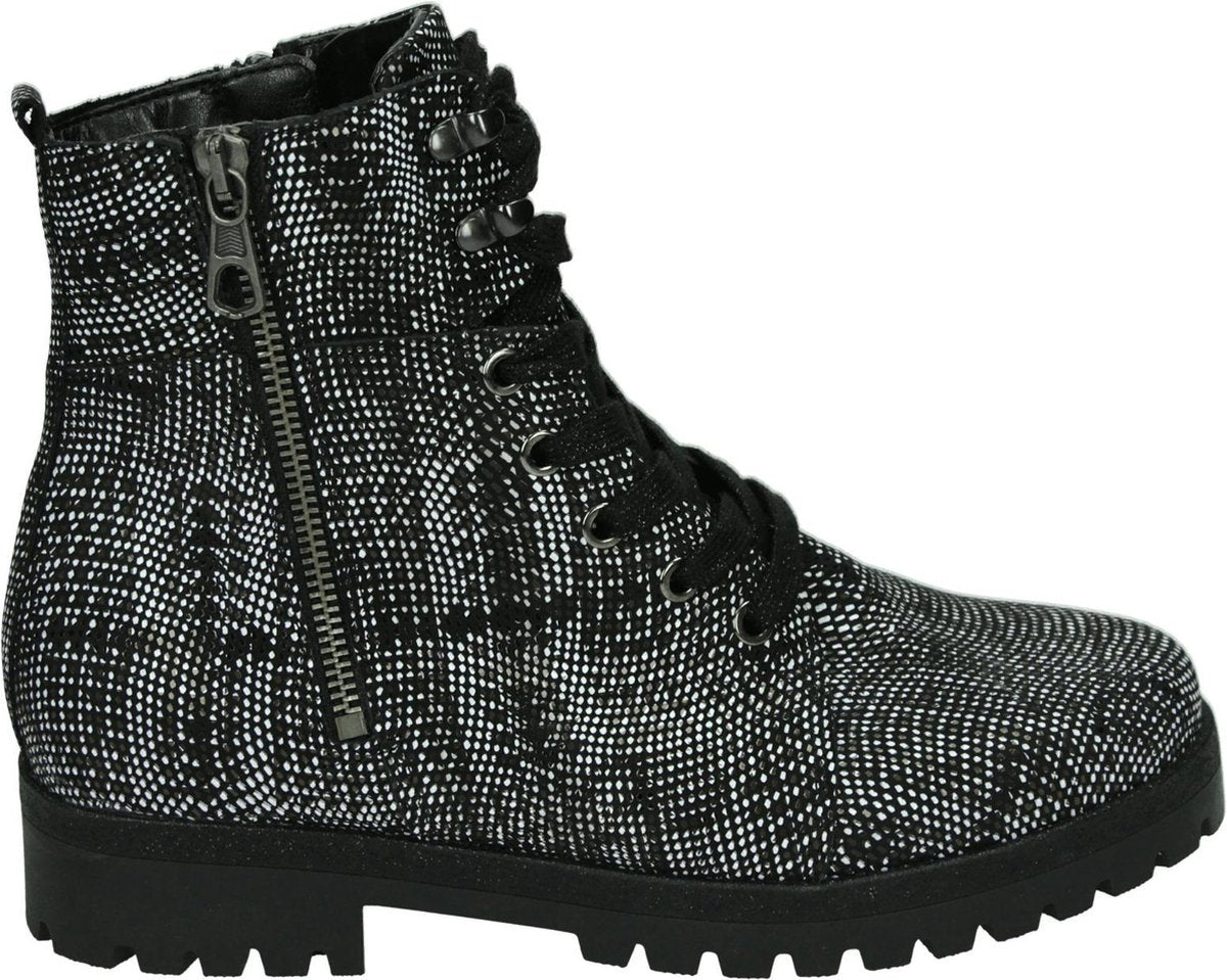 Waldlaufer 338813 Hanako - Volwassenen VeterlaarzenHalf-hoge schoenen - Kleur: Grijs - Maat: 39