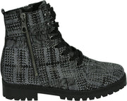 Waldlaufer 338813 Hanako - Volwassenen VeterlaarzenHalf-hoge schoenen - Kleur: Grijs - Maat: 39