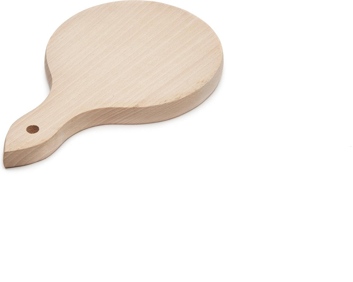 Snijplank met steel rond