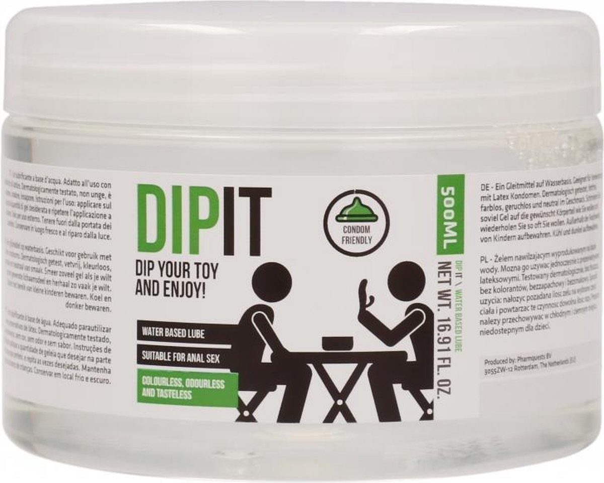 Dip It - Dip Your Toy And Enjoy - 500 ml - Lubricants - transparant - Discreet verpakt en bezorgd
