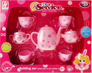 Hong Sen Theeset Service Meisjes Roze 7-delig