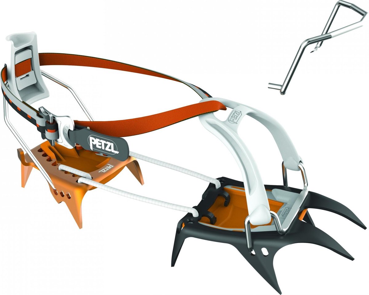 Petzl Irvis Hybrid stijgijzers perfecte tractie op het ijs
