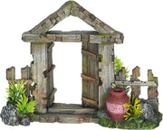 Aqua deco houten poort 21x7