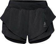 Odlo - Split Shorts Zeroweight - Zwart - Dames - maat  M