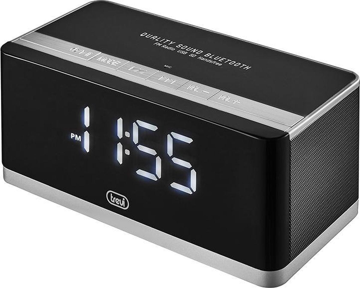 Trevi HY 870 BT Klok Digitaal Zwart radio