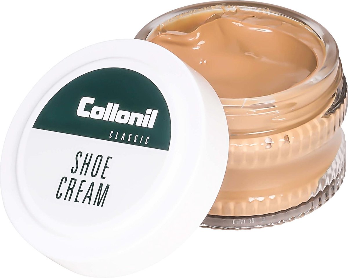 Collonil Shoe Cream leervet schoenpoets voor glad leer - kleur 008 Naturel