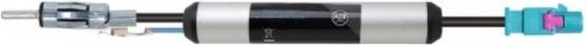 RTA Fakra Z (m) - DIN (m) auto antenne adapter met fantoomvoeding (12V) - 0