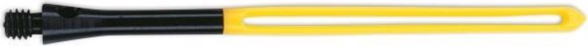 Unicorn Slikstik Shafts Aluminium Medium Zwart/geel 3 Stuks