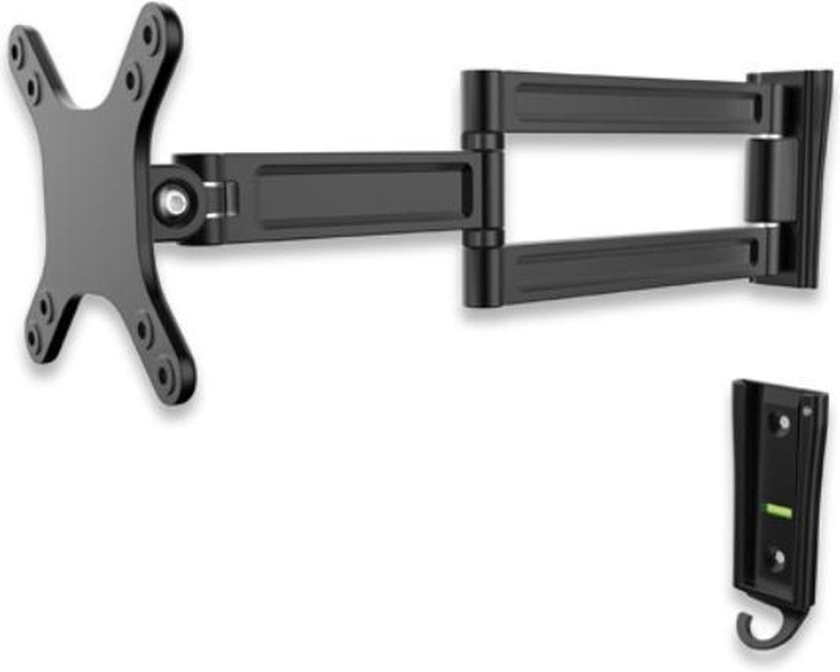 Manhattan - Draaibare en kantelbare tv beugel universeel - Geschikt voor tv's van 13 t/m 27 inch