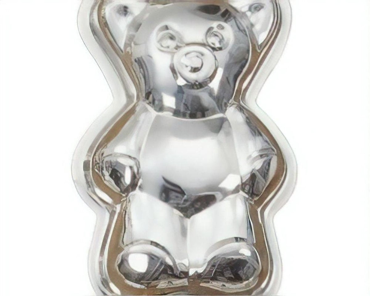 Glückskäfer Gummybeer Bakvorm 10 X 4 Cm Blank Staal