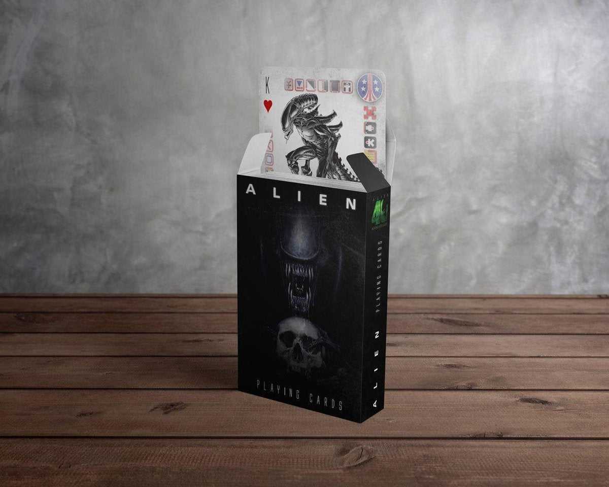 ALIEN - 40th Anniversary - Exclusive Playing Cards