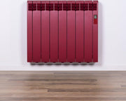 Elektrische Radiator Wifi Ruby Red (RAL) - Smartcontrol via app - Energiebesparende functies - Laag verbruik - Realtime consumptie - 7 elementen - 770 W - Zuinigste Radiator