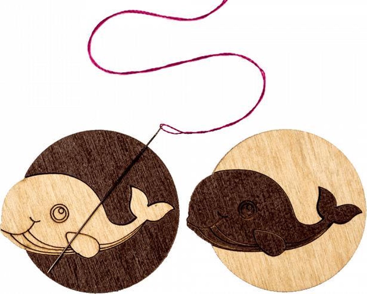 NEEDLEMINDER - NAALDMAGNEET - HOUT - WALVIS - 3