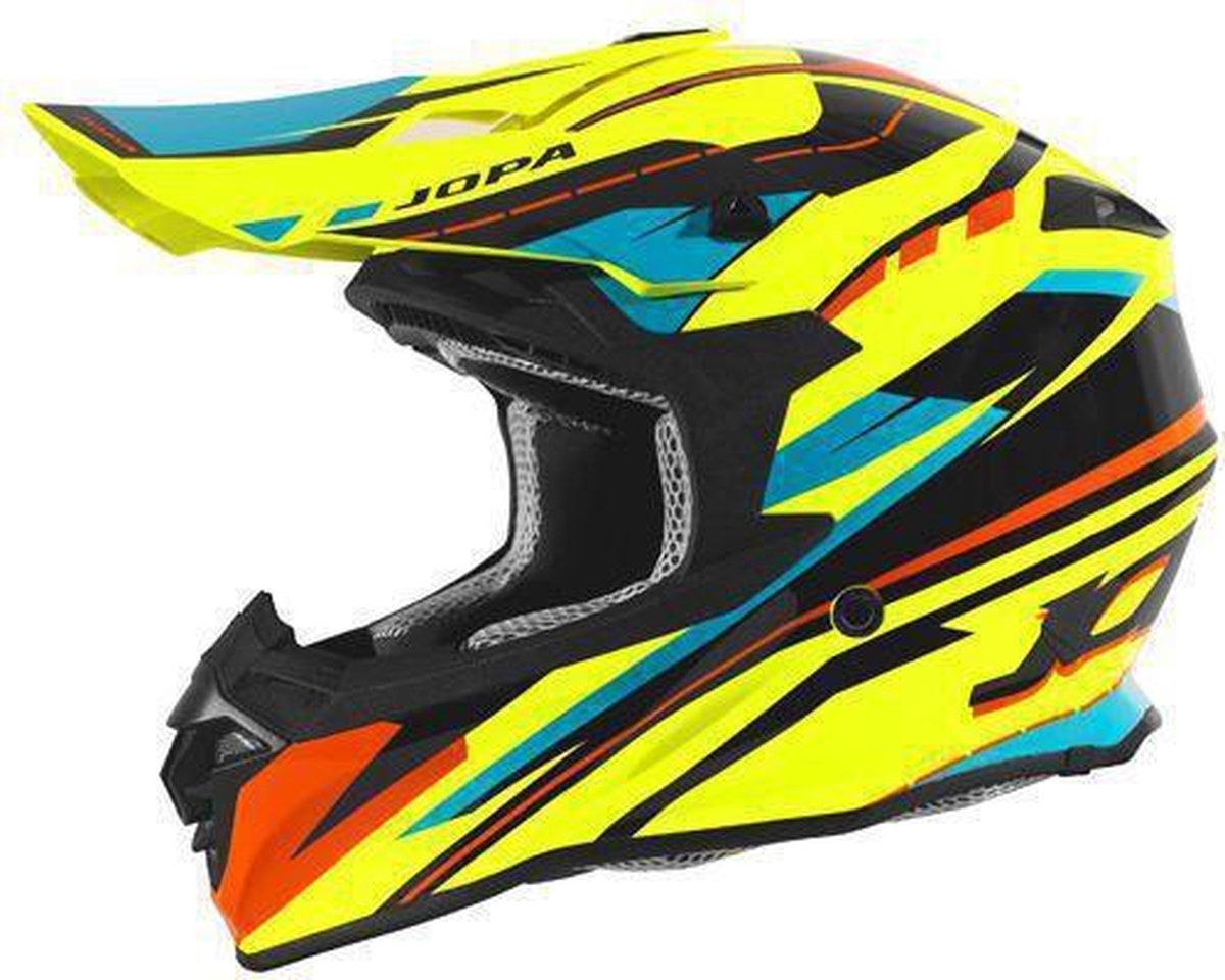 Jopa Helmet HUNTER Revolt Fluo Yellow-Orange 56-S