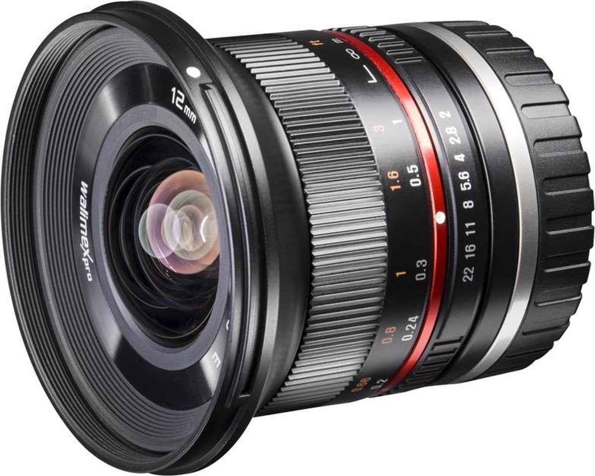 Walimex 20155 cameralens Groothoeklens Zwart