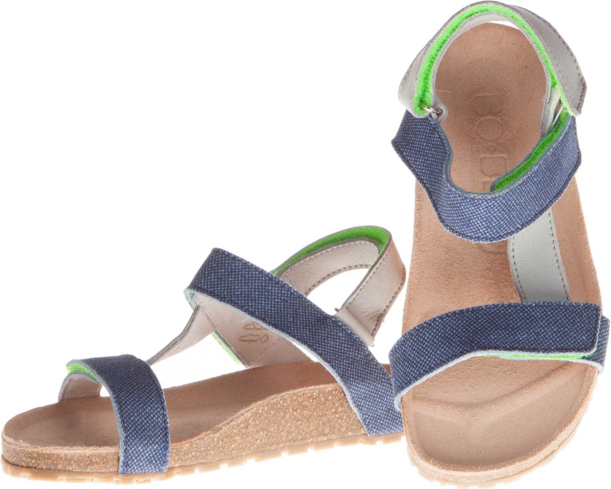 Bo Bell sandalen - maat 33 - jongens - blauw grijs