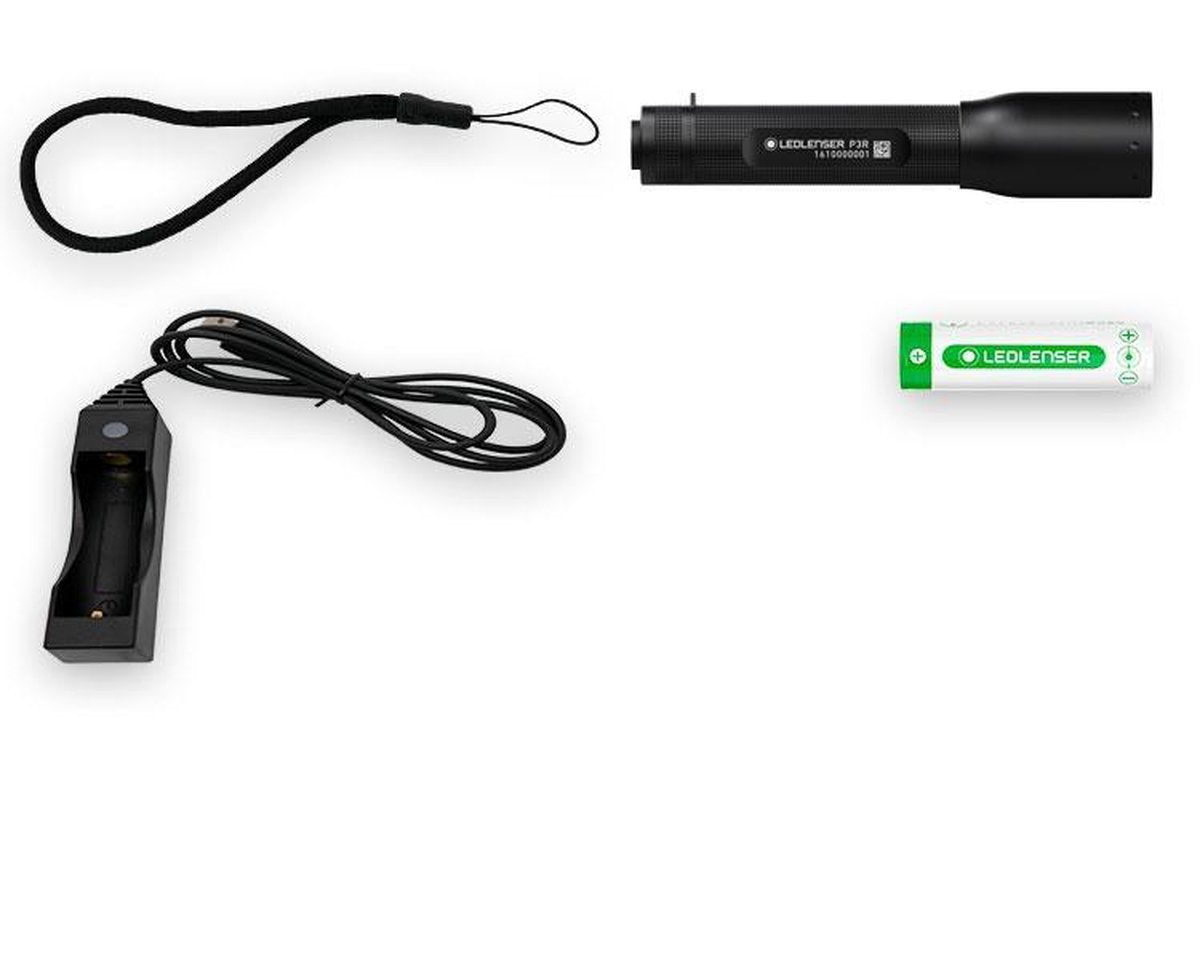 Led Lenser P3R Pen zaklamp Zwart