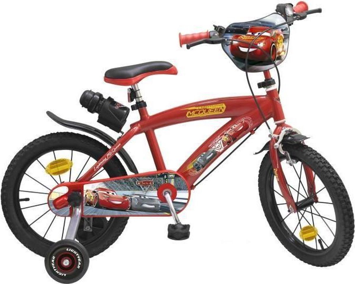 Bicycle 16 Cars 3 - Boy - Rood