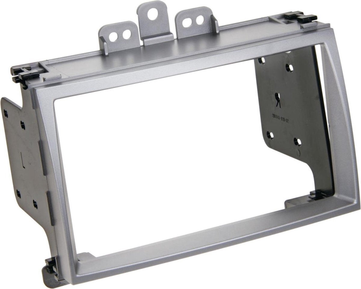 2-DIN Paneel Hyundai I20 2009-2012 Kleur: Zilver