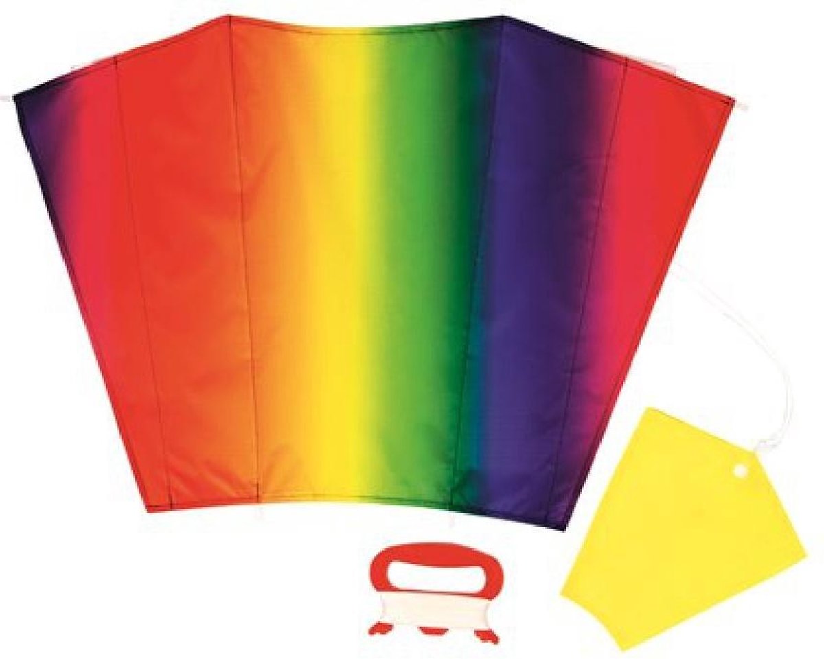 Kindervlieger- Rainbow - Ready-To-Fly - Eénlijns Super Vlieger