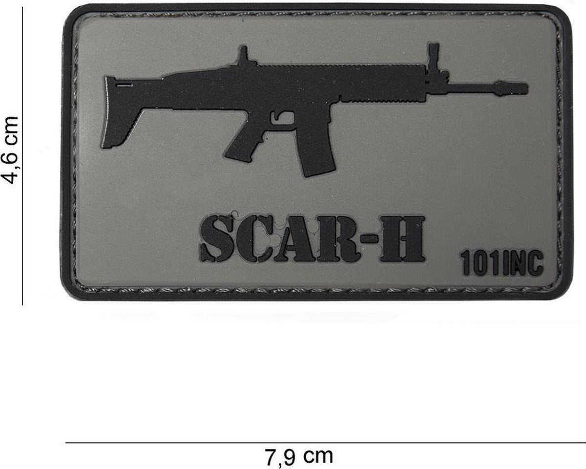 Embleem 3D PVC SCAR-H