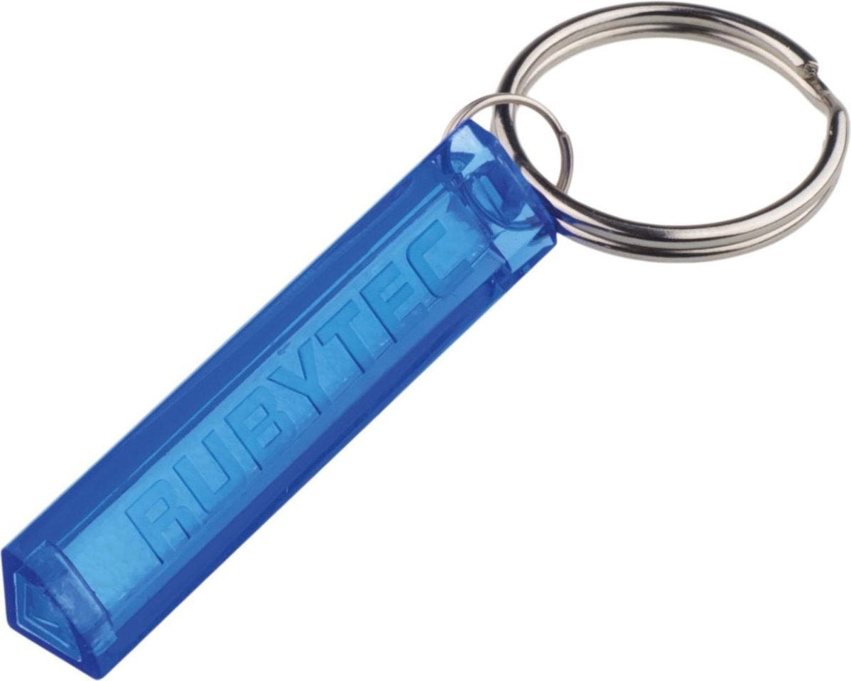 Rubytec Sleutelhanger Firefly 1 X 5 Cm Abs 5 Gram Blauw