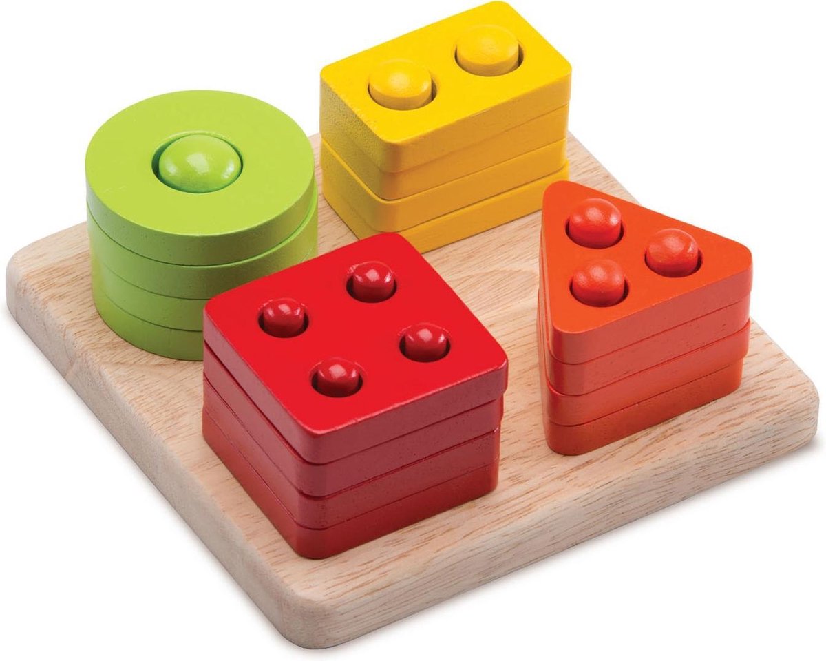 Wonderworld Houten Vormenpuzzel