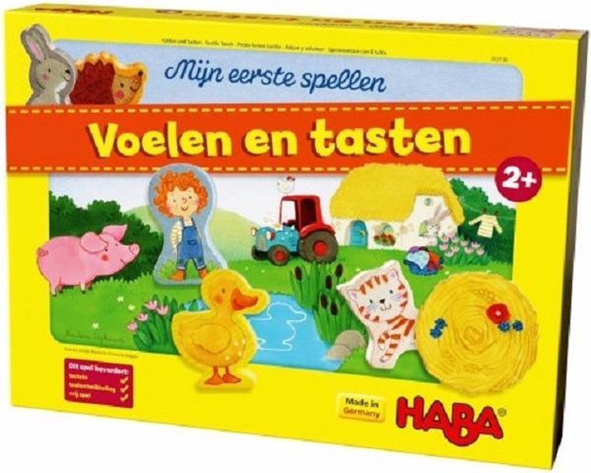 Haba - Mijn eerste spellen - Voelen en tasten