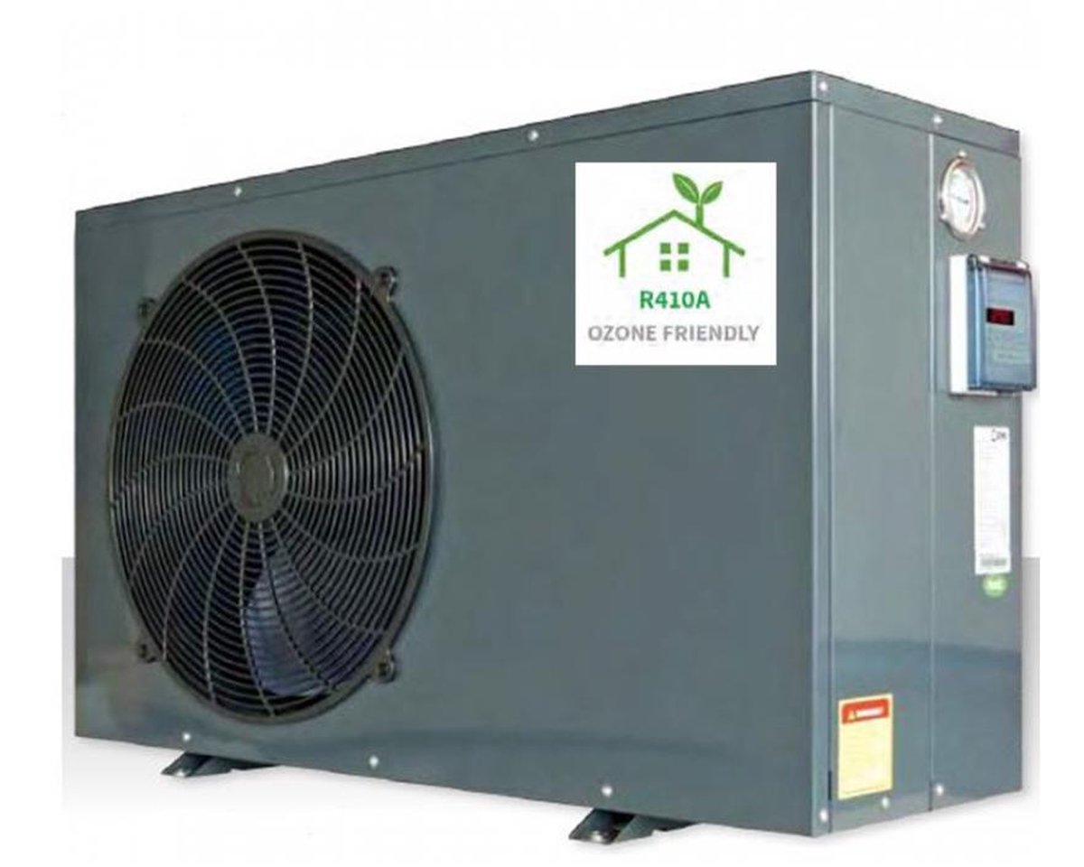 ECO Zwembad warmtepomp 13 kw - 60m³ - type MIDA Quick - COP 5-6 - 5 jaar garantie