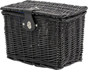 AMIGO - Fietsmand - Type bakkersmand - Voor - Zwart – 9 Liter