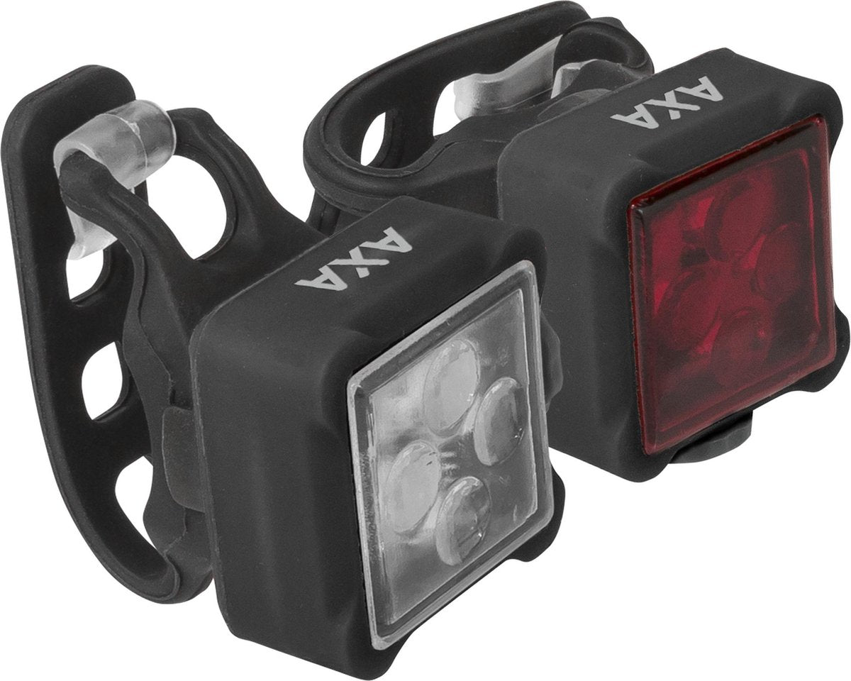 AXA Niteline 44 Fietsverlichtingsset - Batterij - LED