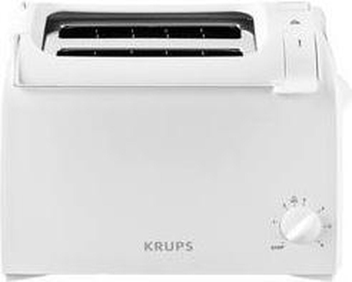 Krups KH1511 Broodrooster Met geïntegreerde broodopzet Wit