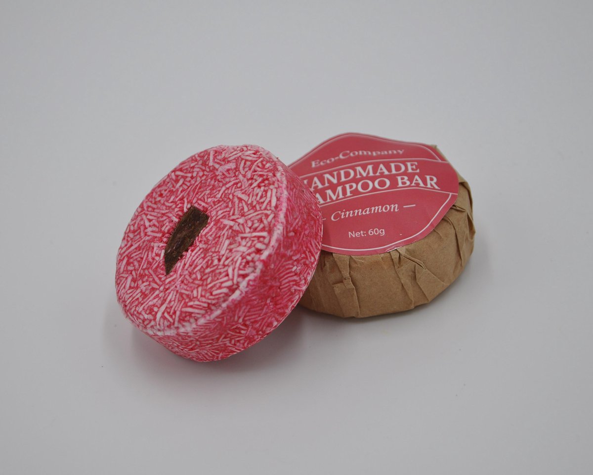 Shampoo bar Kaneel - Handgemaakt - Zero waste - Droog en beschadigd haar