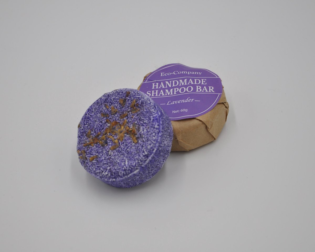 Shampoo bar Lavendel- Handgemaakt - Zero waste - Verzorgend - Alle haartype