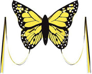 Wolkenstürmer Vlieger Bella Butterfly Junior 80 Cm Geel 4-delig